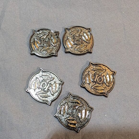 Campaign Coins Electrum Coin Set Classic Fantasy - Picture 7 of 16